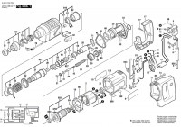 Bosch 0 611 212 662 510 Rotary Hammer 220 V / Eu Spare Parts